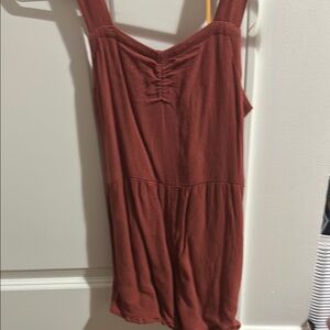 Abercrombie kids Rust Sleeveless romper